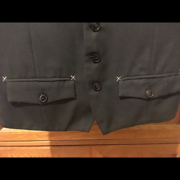 Guess black vest with studded pocket - Picture 4 of 8